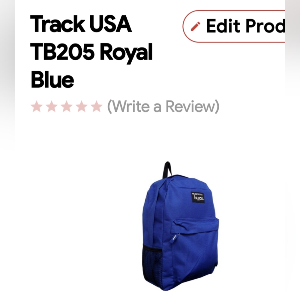 NWT- Track By‎ Triple Gear Backpack.